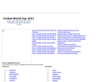 Tablet Screenshot of icccricketworldcup2011.kotalive.com